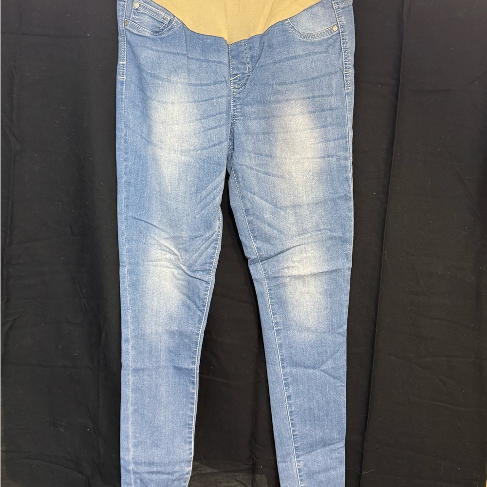 4/$15 Maternity Celebrity Pink (size: small) Light Blue Women's Jeggings